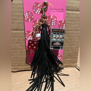 Atterri Slot Dice Bag Charm NWT